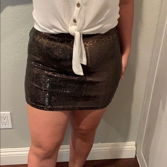 Sequence mini skirt - Picture 6 of 8